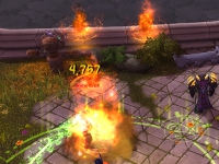 Scarlet Monastery - Brother Korloff - Firestorm Kick