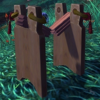 Shado Pan - Stack of Wooden Boards - Broken